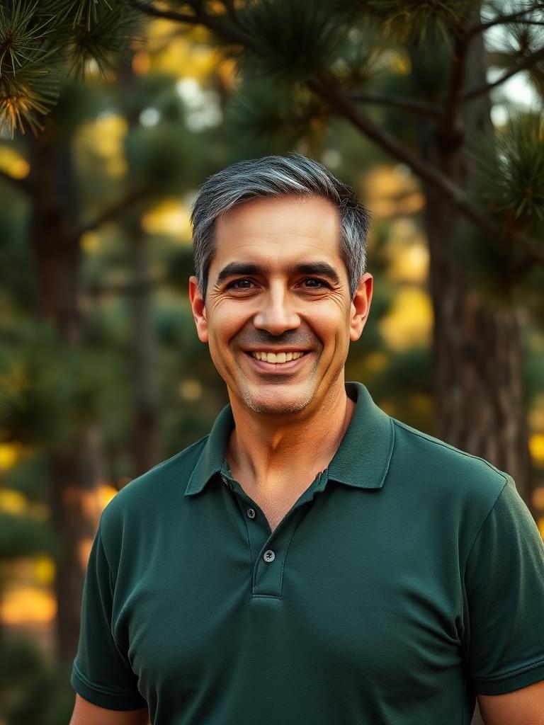 Pablo García, fundador de Bosque Suspendido